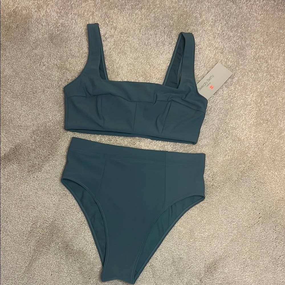 Women's Teal Bikini Set